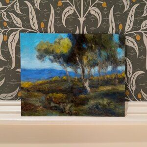Original California Impressionist Landscape Oil Painting